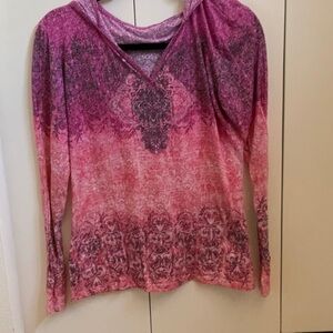 Kuhl Women's Pink and Purple Hoodie